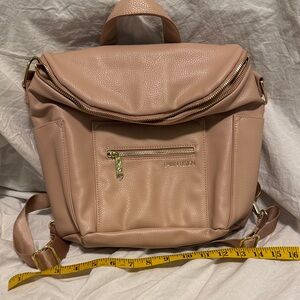 Fawn Design Blush Backpack with Gold Details